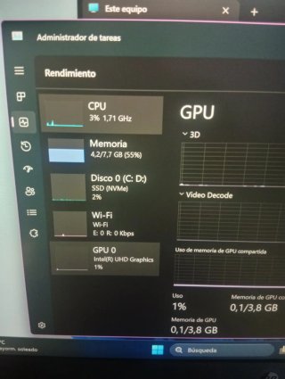 Portátil HP Plata