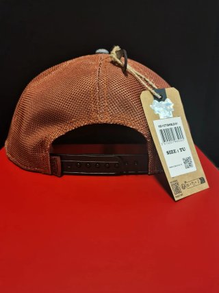 Gorra Von Dutch Gris y Naranja Talla única adulto