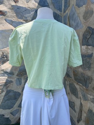 Crop Top Verde Pastel Talla L Lefties