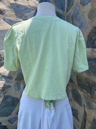 Crop Top Verde Pastel Talla L Lefties
