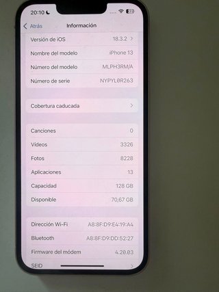 iPhone 13 128GB Rosa