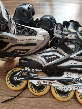 Patines en línea Daiwa 84mm con protecciones