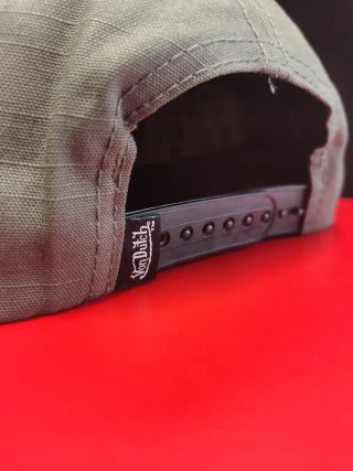 Gorra Von Dutch Beige y Gris Talla única adulto