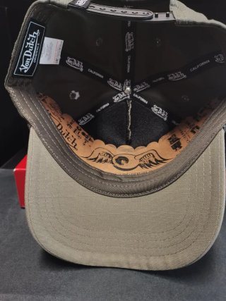 Gorra Von Dutch Beige y Gris Talla única adulto