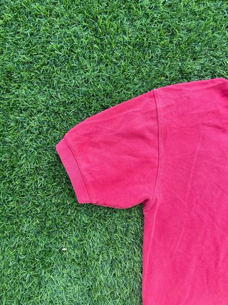 Polo Lacoste Rojo Talla L
