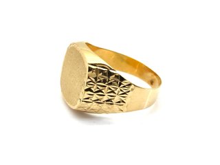 E1813501-24    Sello Oro 18k Con Circonita