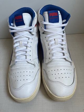 Zapatillas Puma Altas Blancas