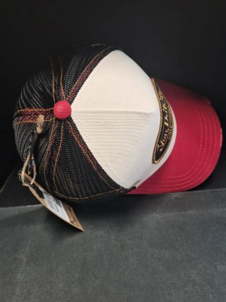 Gorra Von Dutch Roja y Blanca Talla única adulto