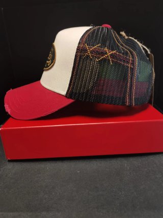 Gorra Von Dutch Roja y Blanca Talla única adulto