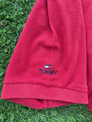 Polo Tommy Hilfiger Rojo Talla XL
