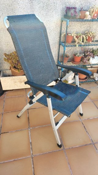 Silla de camping plegable