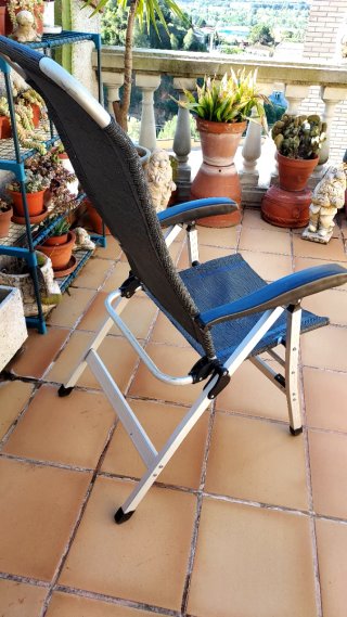 Silla de camping plegable