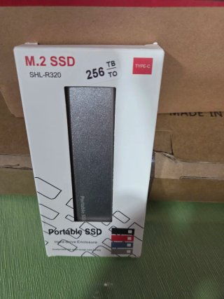 SSD M.2 Portátil 256 TB Type-C