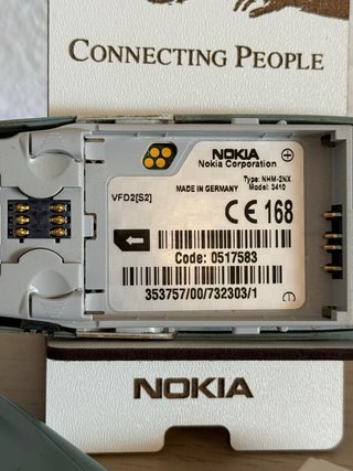 Nokia 3410 Original Libre Funcional