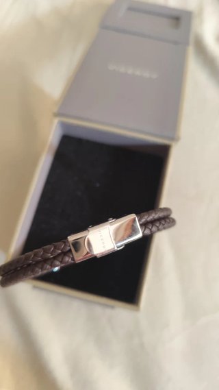 Pulsera Viceroy Hombre Cuero Marrón y acero