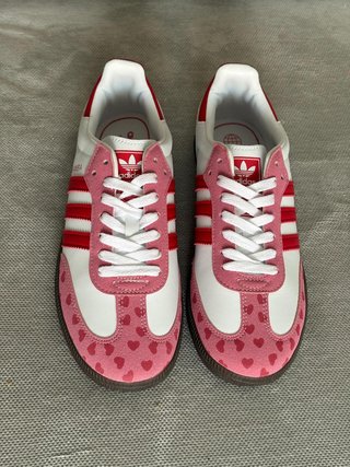 Adidas Samba Corazón Rojo Blanco 39 1/3