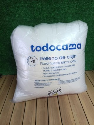 Todocama – Pack 4 Unidades de Relleno de cojín