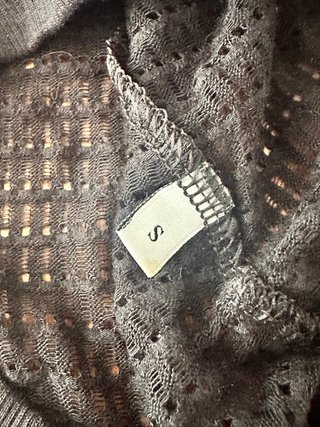 Maglia Intimissimi Rete Nera
