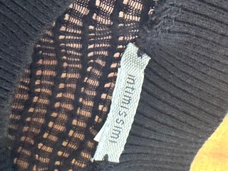 Maglia Intimissimi Rete Nera