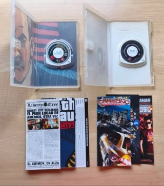 PSP Grand Theft Auto e Need For Speed Carbon