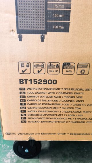 Carro de herramientas KS Tools nuevo