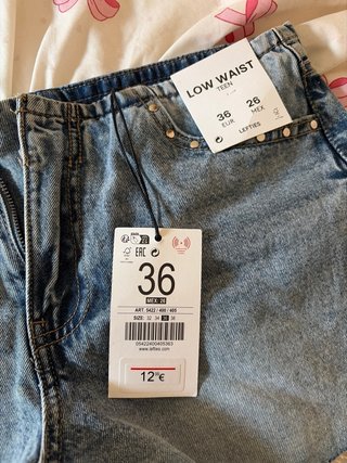 Shorts vaqueros Lefties Talla 36