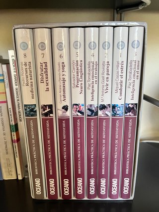 Colección libros de autoayuda, 8 tomos