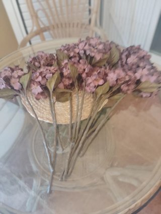 Ramillete de flores secas
