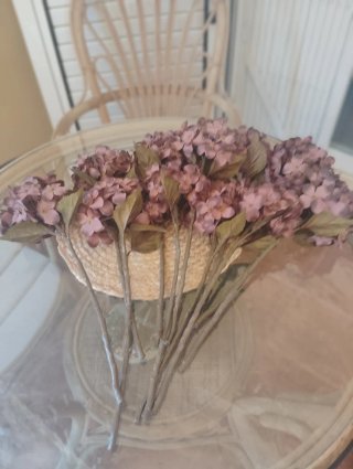 Ramillete de flores secas