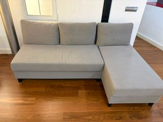 Sofá Cama IKEA ÄLVDALEN Gris 3 Plazas