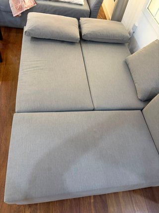 Sofá Cama IKEA ÄLVDALEN Gris 3 Plazas