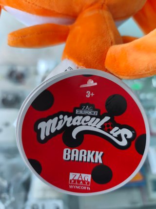 Peluche Barkk Miraculous Ladybug 25cm