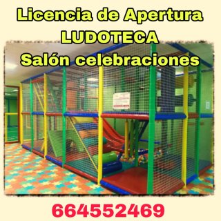 LICENCIA APERTURA Ludoteca y salón celebraciones