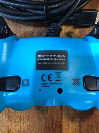 Controller Ps4 Napoli cablato azzurro generico