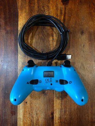 Controller Ps4 Napoli cablato azzurro generico