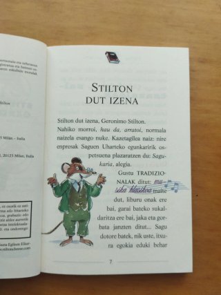 Stilton dut izena, Geronimo Stilton Geronimo St...