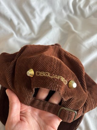 Gorra Dsquared2 Marrón Angel Bordado