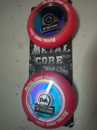 Ruedas Scooter Metal Core 100 mm
