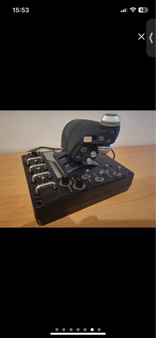 Logitech X56 HOTAS Joystick y Acelerador