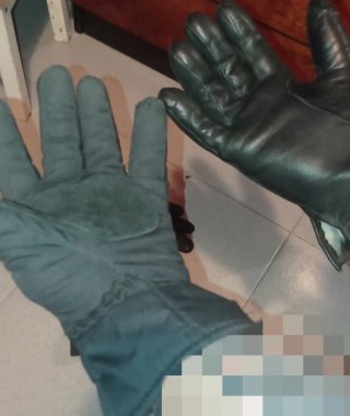 Guantes de invierno negros