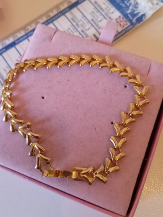 Bracciale vintage color oro