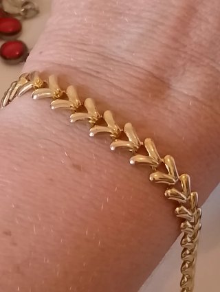 Bracciale vintage color oro