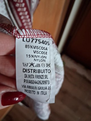 Camicetta donna fantasia righe fiori