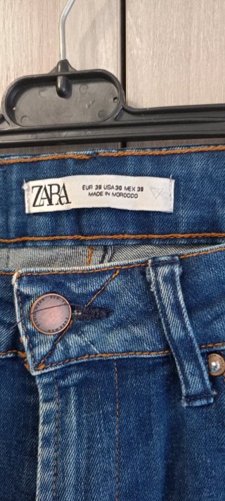 Zara Man Camicia Verde + Jeans Blu TG.M