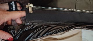 Giubbotto donna tg M marrone e beige