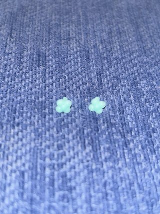 Pendientes flor originales muñeca Chabel reedición