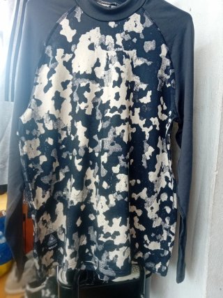Camisa manga comprida com padrão