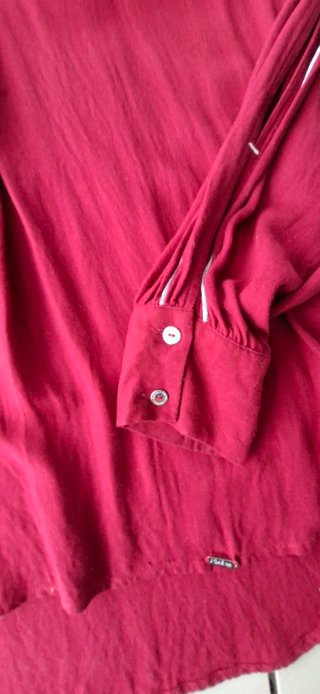 Blusa Salsa Vino Manga Larga
