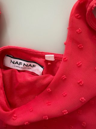Vestido Naf Naf Rojo Talla L, perfecto estado!