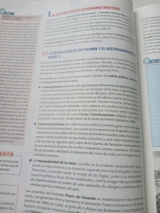Historia de España 2º Bachillerato